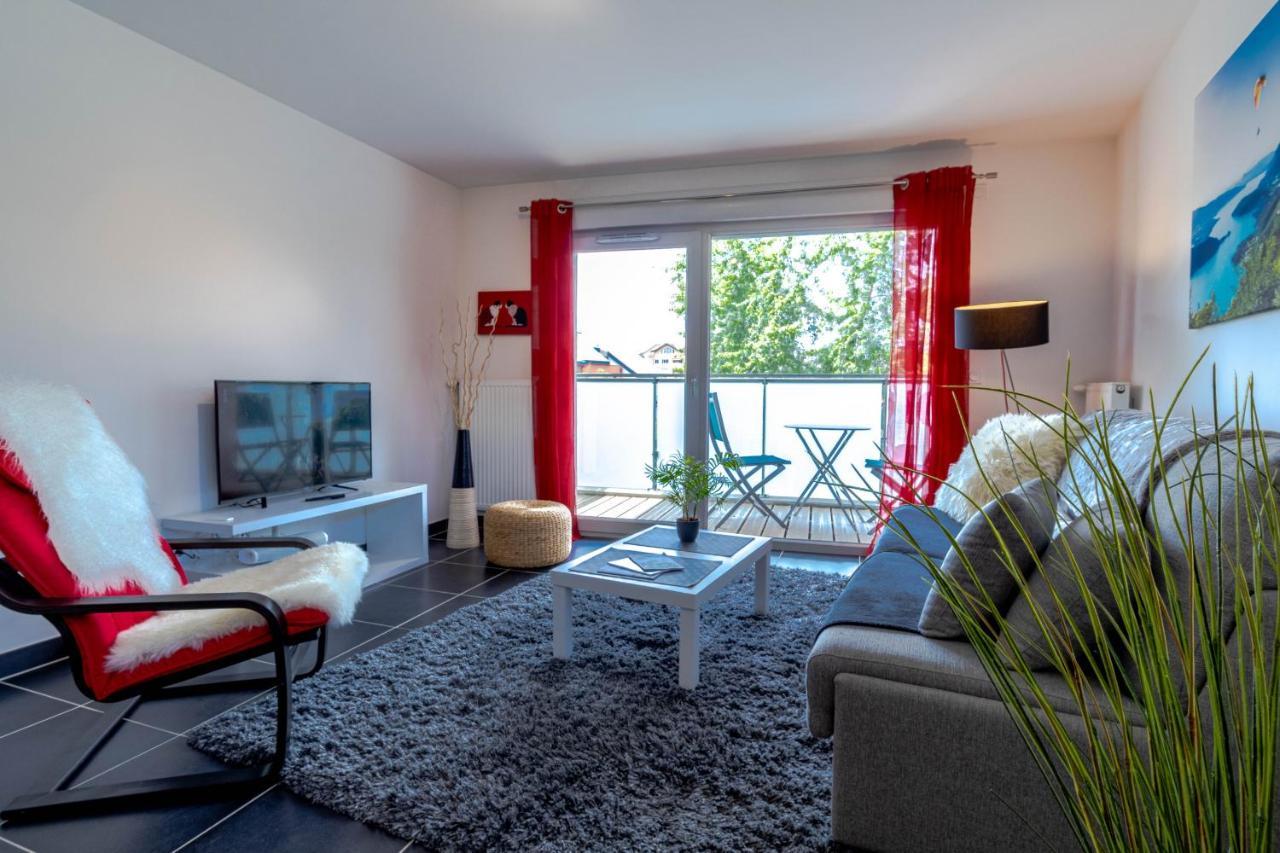 Le Coquelicot 3 Etoiles - Proche Vieille Ville, Calme & Confort Annecy Eksteriør billede
